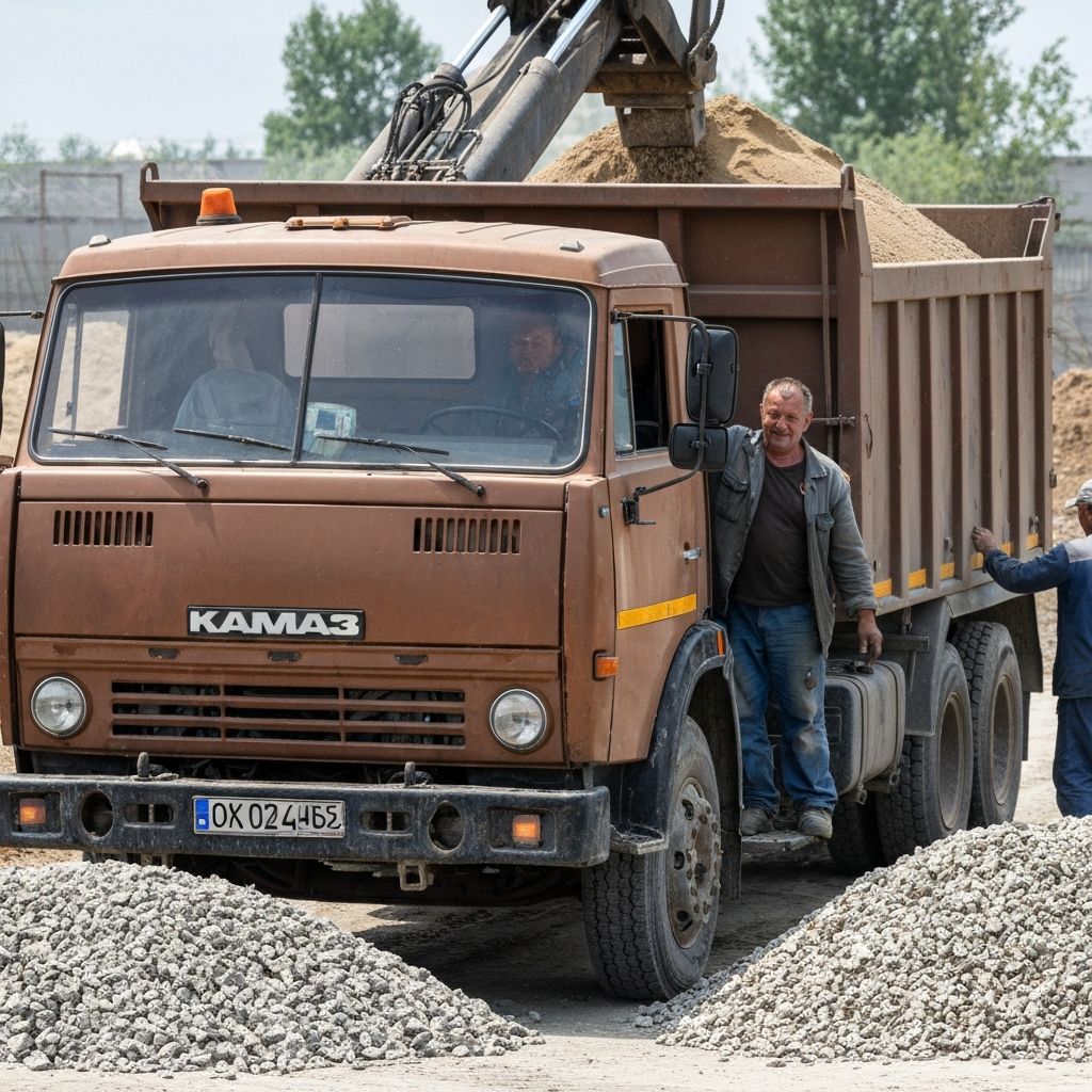 Доставка щебеню