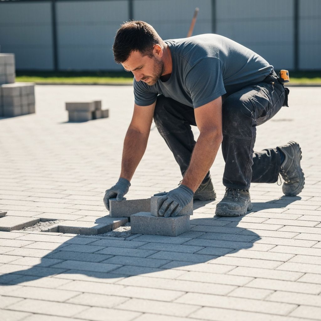 Укладання тротуарної плитки